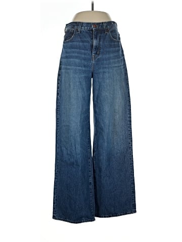 Madewell Superwide-Leg Jeans in Halleran Wash (view 1)