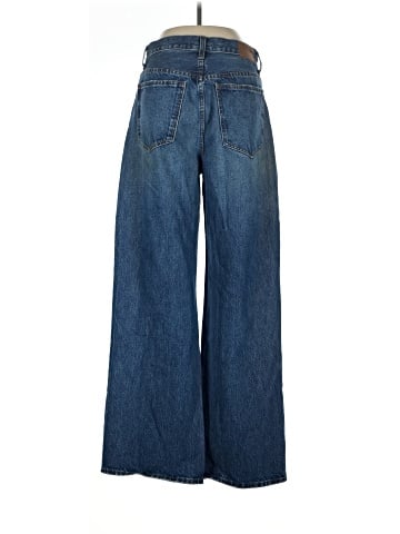 Madewell Superwide-Leg Jeans in Halleran Wash (view 2)