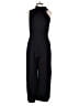 Doe & Rae Solid Black Jumpsuit Size L - photo 1