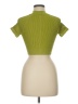 Assorted Brands Green Short Sleeve Turtleneck Size M - photo 2