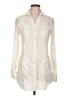 PaperWhite Ivory Long Sleeve Button-Down Shirt Size 12 - photo 1