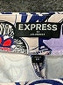Express Outlet Paisley Blue Casual Pants Size 6 - photo 4