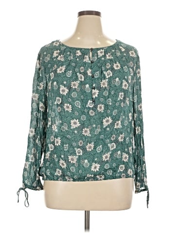 Lucky Brand Long Sleeve Blouse (view 1)