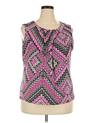 Calvin Klein Sleeveless Blouse (view 1)