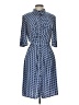 Laundry by Shelli Segal Print Blue Casual Dress Size 12 - photo 1