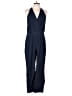 Express Solid Blue Jumpsuit Size 12 - photo 1