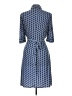 Laundry by Shelli Segal Print Blue Casual Dress Size 12 - photo 2