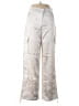 Forever 21 Metallic Silver Cargo Pants Size M - photo 1