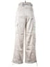 Forever 21 Metallic Silver Cargo Pants Size M - photo 2