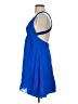 Cache 100% Silk Blue Cocktail Dress Size 4 - photo 5