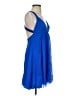 Cache 100% Silk Blue Cocktail Dress Size 4 - photo 4