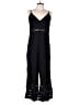 O'Neill Solid Black Jumpsuit Size L - photo 1