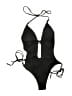 Unbranded Solid Black Swimsuit Top Size XL - photo 2