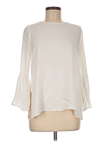 Zara Basic 3/4 Sleeve Blouse (view 1)