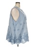 ONLY HEARTS 100% Polyester Blue Sleeveless Blouse Size 3X (estimated) - photo 4