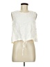 Zara White Sleeveless Blouse Size M - photo 1