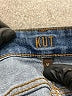 Kut from the Kloth Solid Blue Jeans Size 16 - photo 7