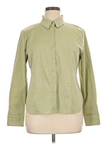 Worthington Long Sleeve Blouse (view 1)