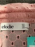 Elodie 100% Cotton Polka Dots Pink Sleeveless Button-Down Shirt Size S - photo 7