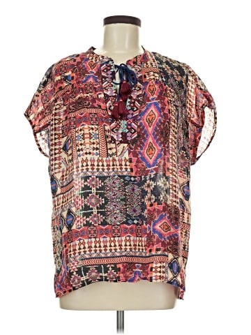 Johnny Was Short Sleeve Blouse (view 1)