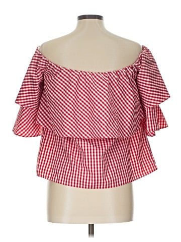 WAYF Short Sleeve Blouse (view 2)