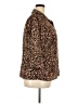 Notations Animal Print Brown 3/4 Sleeve Button-Down Shirt Size 2X - photo 4