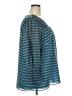 Calvin Klein 100% Polyester Blue 3/4 Sleeve Blouse Size 2X - photo 4