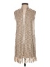 Chico's 100% Acrylic Tan Sweater Vest Size S - photo 1