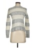 Gap Stripes Gray Turtleneck Sweater Size XS - photo 1