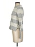 Gap Stripes Gray Turtleneck Sweater Size XS - photo 5