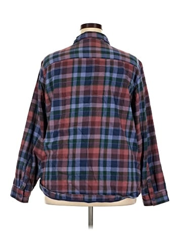 L.L.Bean Long Sleeve Button-Down Shirt (view 2)