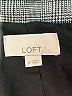 Ann Taylor LOFT Houndstooth Gray Blazer Size 4 - photo 6