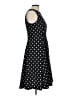 Calvin Klein Polka Dots Black Cocktail Dress Size 10 - photo 4