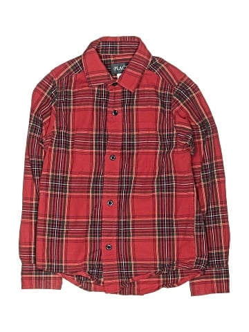 The Children's Place Long Sleeve Button-Down Shirt (view 1)