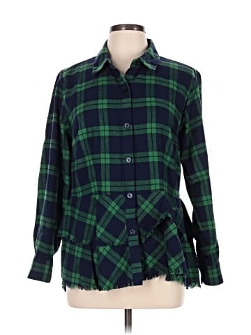 Joan Rivers Long Sleeve Button-Down Shirt (view 1)