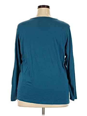 Lands' End 3/4 Sleeve T-Shirt (view 2)
