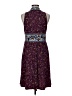 Wisp Paisley Purple Casual Dress Size 8 - photo 2
