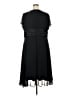 Avenue 100% Polyester Black Cocktail Dress Size 22 - photo 2