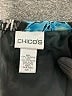 Chico's 100% Polyester Tropical Blue Casual Skirt Size Med (1) - photo 4
