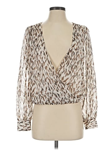 Pookie & Sebastian Long Sleeve Blouse (view 1)