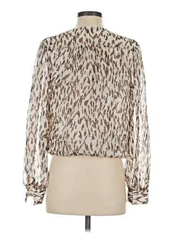 Pookie & Sebastian Long Sleeve Blouse (view 2)