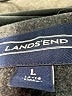 Lands' End 100% Polyester Black Coat Size L - photo 6