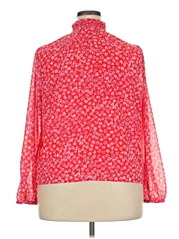 J.Crew Factory Store Long Sleeve Blouse (view 2)