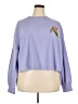 Target Floral Purple Pullover Sweater Size 2X - photo 1