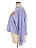 Target Floral Purple Pullover Sweater Size 2X - photo 5