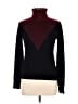 Saunders Collective Color Block Black Turtleneck Sweater Size L - photo 1