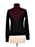 Saunders Collective Color Block Black Turtleneck Sweater Size L - photo 2