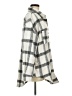Unbranded Plaid Ivory Coat Size M - photo 4