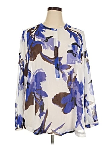 Lane Bryant 3/4 Sleeve Blouse (view 1)