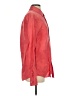Gap 100% Linen Solid Red Long Sleeve Button-Down Shirt Size XS - photo 4